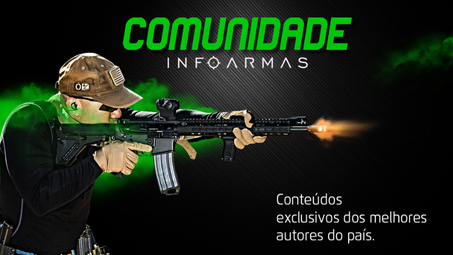 Screenshot do site Info Armas
