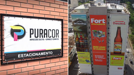 Screenshot do site Pura Cor